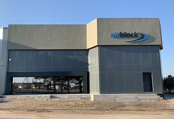 Κεντρικά Airblock ΒΙ ΠΕ Σινδου