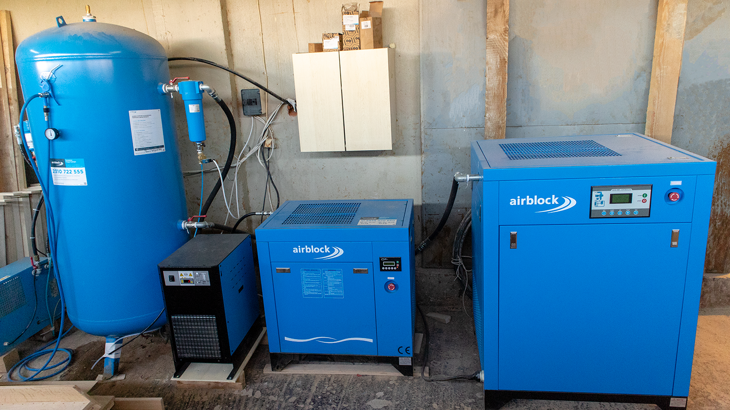 Εγκατάσταση 23kW σε επιχείρηση επεξεργασίας ξύλου στο Ωραιόκαστρο.