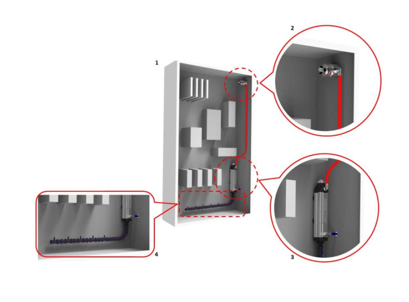 H Airblock παρουσιάζει τα συστήματα ψύξης πινάκων με πεπιεσμένο αέρα της Aireka 