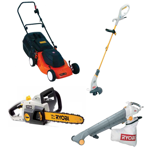 Ηλεκτρικά μηχανήματα κήπου Ηλεκτρικά μηχανήματα κήπου