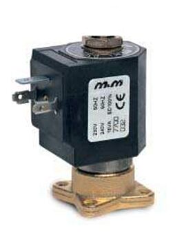 Airblock - Ηλεκτροβάνα ορειχάλκινη βάσεως δίοδη  D 201 DVG M&M  N.C.