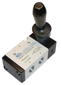 Airblock - Χειριστήριο αέρος γωνιακό LH 324 SP 00 AIRBLOCK τριοδικό 1/4 ελατηρίου