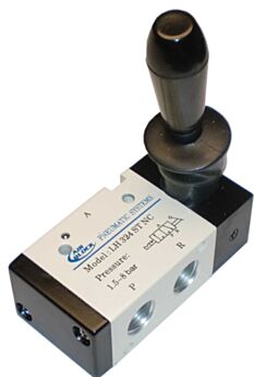 Airblock - Χειριστήριο αέρος γωνιακό LH 324 ST 00 AIRBLOCK  τριοδικό 1/4 κουμπωτό