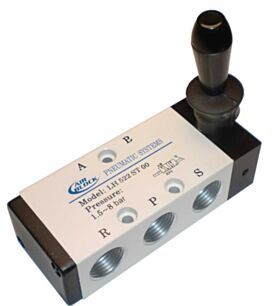 Airblock - Χειριστήριο αέρος γωνιακό LH 522 ST 00 AIRBLOCK πενταοδικό 1/2 κουμπωτό