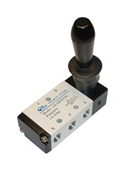 Airblock - Χειριστήριο αέρος γωνιακό LH 528 ST 00 AIRBLOCK πενταοδικό 1/8 κουμπωτό