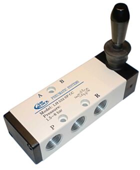 Airblock - Χειριστήριο αέρος γωνιακό LH 532 SP CC AIRBLOCK πενταοδικό 1/2 τριών θέσεων ελατηρίου