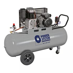 Airblock - Αεροσυμπιεστής εμβολοφόρος με ιμάντα PS17 200lt CT3hp 400V Power System