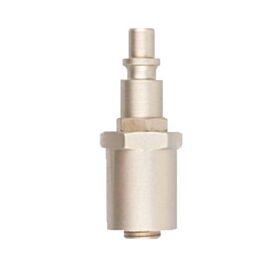 Airblock - Κούμπωμα ταχυσυνδέσμου για λάστιχο, DN 5,5 τύπου Ιταλίας με σφικτήρα ασφαλείας