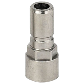 Airblock - Κούμπωμα ταχυσυνδέσμου νερού 412 θηλυκό με σπείρωμα 1/4" Metal Work