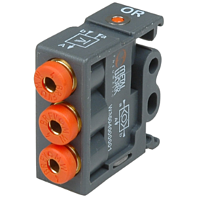 Airblock - Λογική βαλβίδα OR METAL WORK