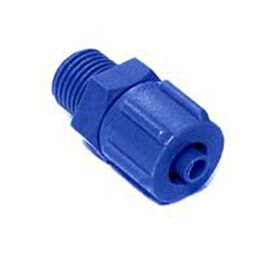 Airblock - Ίσιο πλαστικό ρακόρ με αρσενικό σπείρωμα 