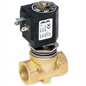 Ηλεκτροβάνα δίοδη 1/2" D 636 DTT M&M N.C. ατμού