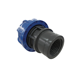 Airblock - Ρακόρ ίσιο θηλυκό για σωλήνα αλουμινίου