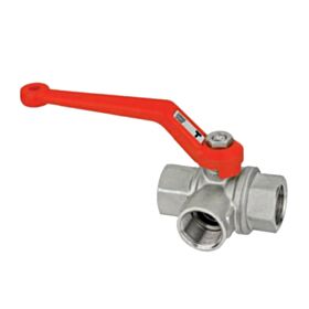 Airblock - Κρουνός FF σφαιρικός 3/2 θηλυκός - θηλυκός