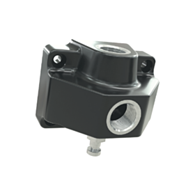 Airblock - Βάση τερματική 2 εξοδων 1/2" για δίκτυο αλουμινίου 