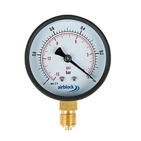 Κενόμετρο Φ.100 κάθετο 1/2" απλό