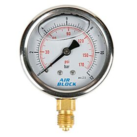 Μανόμετρο κάθετο γλυκερίνης