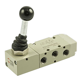 Airblock - Χειριστήριο αέρος γωνιακό MAV 45 LEB 00 5/2 1/2" METAL WORK κουμπωτό