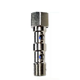 Airblock - Πιράκι διπλό διαμπερές για περιστρεφόμενη γωνία