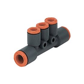 Airblock - Οριζόντιος διανομέας 3 εξόδων R44