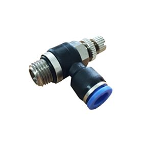 Airblock - Γωνιακός ρυθμιστής ροής (εμβόλου) με αρσενικό σπείρωμα SC