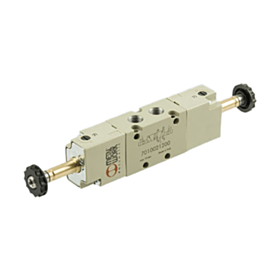 Airblock - Ηλεκτροβαλβίδα αέρος δύο εντολών SOV 35 SOB 00 5/2 1/4" METAL WORK κουμπωτή