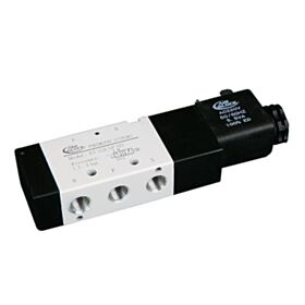 Ηλεκτροβαλβίδε AIRBLOCK,Ηλεκτροβαλβίδα αέρο EV 528 SP 00 AIRBLOCK πενταοδική 1/8 δύο θέεων