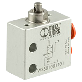 Airblock - Βαλβίδα αέρος VME2-01 3/2 Φ4 METAL WORK πείρου