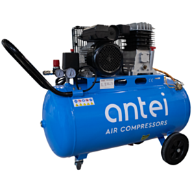 Airblock - Αεροσυμπιεστής εμβολοφόρος με ιμάντα WORK 100lt - 3Hp - 230V AΝΤΕΙ