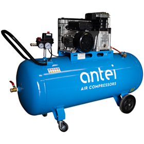 Airblock - Αεροσυμπιεστής εμβολοφόρος με ιμάντα WORK 200lt - 3Hp - 230V Antei